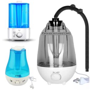 Humidificador Ultrasónico de 2, 3 y 4 L con o sin manguera