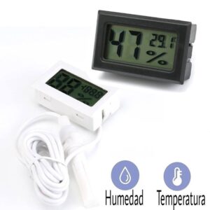 Termómetro e higrometro digital